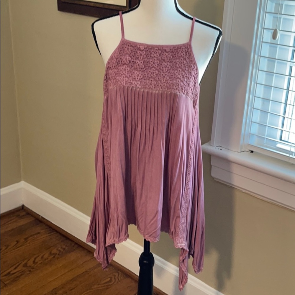 POL mauve tunic